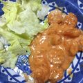 yokotoki's cooksnap of when they made 簡単♡揚げない海老マヨdeデリ風サラダ♡.