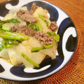 Jaye's cooksnap of when they made 15分で完成！カブと牛肉のとろとろ炒め.
