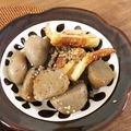 ichimaru68's cooksnap of when they made ✿こんにゃくとちくわの甘辛煮✿.