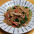 chirochan☆'s cooksnap of when they made 糸こんにゃくと油揚げのきんぴら風♪.