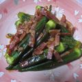 ゆみにゃむ's cooksnap of when they made いんげんのケチャップ炒め♫♬.