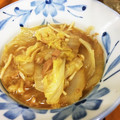 yellowtea☆'s cooksnap of when they made 白菜とツナのことこと煮.
