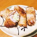 ペキボン's cooksnap of when they made キャベチーズのポークロール*パン粉焼き.