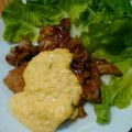 moochang's cooksnap of when they made 豚こま肉でチキン南蛮風♫.