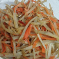 Y0130's cooksnap of when they made ごぼうの塩きんぴら.