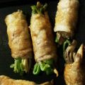 けちゃっぷらんど's cooksnap of when they made 舞茸、ピーマン★肉巻き焼き.
