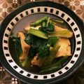 meg♪♪xoxo's cooksnap of when they made 5分でできる。簡単小松菜と厚揚げの煮物.