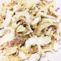 さくらmilk's cooksnap of when they made 激うま◎無限白菜◎ツナマヨポン酢和え☆.