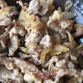 punitaan's cooksnap of when they made 我が家の豚丼♪.