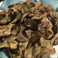 ♡てらまゆ♡'s cooksnap of when they made 茄子と豚肉のジンジャー味噌炒め.