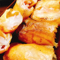 ごんたみん's cooksnap of when they made 簡単お安く　うんまい！新玉ねぎの春巻き.