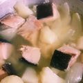 えりけろ's cooksnap of when they made 調味料は塩だけ！新巻鮭の煮物.