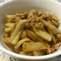 のんのんSTELLA's cooksnap of when they made 豚肉とレンコンの細切り炒め.