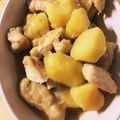 クック6NH6H1☆'s cooksnap of when they made 簡単な鶏肉とじゃが芋甘辛煮込み.