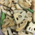 ♪まるえ's cooksnap of when they made れんこんのきんぴら＊常備菜に最適〜！.
