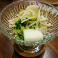 クックVN3JVY☆'s cooksnap of when they made ☆簡単♪かまぼこと三つ葉のわさび醤油和え.