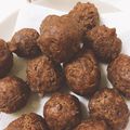 今朝子's cooksnap of when they made HM☆チョコ味！もっちもちドーナツ.