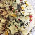 クックTVP95C☆'s cooksnap of when they made ちょっぴり贅沢な焼肉マヨ味のピザ♡.