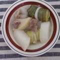 リーサの庭's cooksnap of when they made 聖護院大根と牛すじ肉の洋風煮つけ.