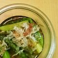 シナモシナモ's cooksnap of when they made 超簡単☆レンチンでアスパラガスのお浸し♬.