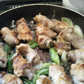 ★かおっち★'s cooksnap of when they made 長ネギの豚バラ巻き巻き.