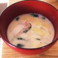 クックU7AID9☆'s cooksnap of when they made ほっこり♪洋風お味噌汁.