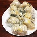 はくりんりん's cooksnap of when they made いり卵塩昆布おにぎり.