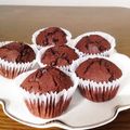 saku0655's cooksnap of when they made ダブルチョコ＊カップケーキ♪.