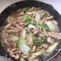 かよばぁ's cooksnap of when they made 白菜と豚肉の中華あんかけ（丼）.