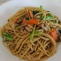 うぅこちゃん's cooksnap of when they made ツナとほうれん草＋胡麻のパスタ.