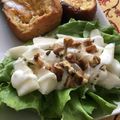 クックYS50's cooksnap of when they made アメリカのレストランで食べた洋梨のサラダ.