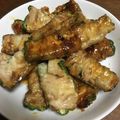 めぐもちゃん☆'s cooksnap of when they made ピーマンの豚肉巻き　チーズとトマト.