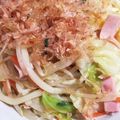 305☆'s cooksnap of when they made 簡単！めんつゆで焼きうどん.
