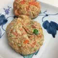 ＃Yuzu＃'s cooksnap of when they made レンジで簡単！豆腐のヘルシー五目茶巾.