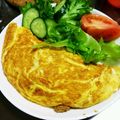 ＊たっちゃん＊'s cooksnap of when they made 簡単！美味しいひき肉のオムレツ！.