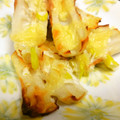 硬いプリン好き's cooksnap of when they made 材料3つ ちくわのネギチーズ焼き.