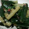 ポニーリボン's cooksnap of when they made きゅうりと味付け海苔あえ.
