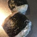 南国好き's cooksnap of when they made 揚げ玉とゴマのおにぎり.