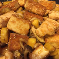 あやかず1022's cooksnap of when they made 厚揚げとむね肉と根菜の甘酢炒め.