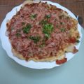 ナノテクノロジー's cooksnap of when they made フライパンで作る餅とチーズのお好み焼き.