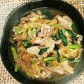 ☆どーも☆'s cooksnap of when they made ご飯がすすむ～♫簡単豚バラ大根ニラ炒め.