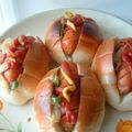 kyoko＊k's cooksnap of when they made 定番のホットドッグ.