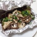 さーパパ's cooksnap of when they made 魚焼きグリルで作るきのこのホイル焼き.