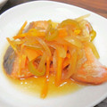 よぴよぴ☆よぴＮａ！'s cooksnap of when they made 揚げない！！鮭の南蛮漬け【覚書き】.