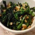 ももももももんがZ's cooksnap of when they made 春菊の中華炒め.