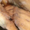 のりこ食堂＠鶴巻's cooksnap of when they made 煮魚は汁ごとパックに入れて、７０度で湯煎.