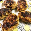 ゆる！'s cooksnap of when they made ヤゲン軟骨入り鶏つくね卵黄のせ自家製ダレ.