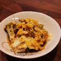 ズボコ's cooksnap of when they made 春色♪砂糖えんどうとしいたけの卵とじ.