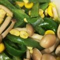 スイジョウ's cooksnap of when they made ☆コーン＆ピーマン＆しめじ☆隙間お弁当.