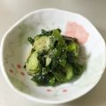 スージー＆ジル's cooksnap of when they made 塩わかめとキュウリのポン酢和え.